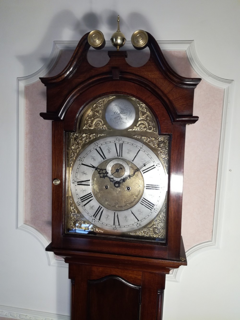 Superb Geo.3rd Scottish Longcase Clock.
DOBBIE of FALKIRK. View III