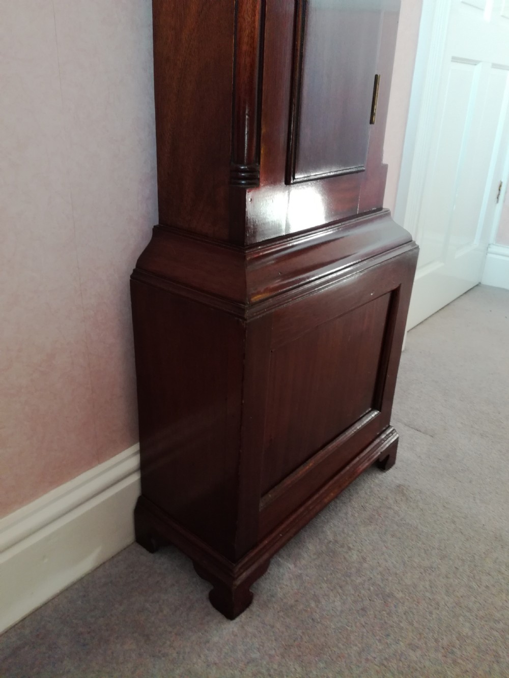 Superb Geo.3rd Scottish Longcase Clock.
DOBBIE of FALKIRK. View VIII