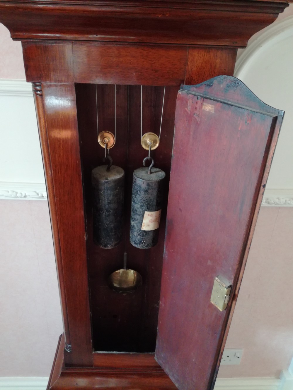 Superb Geo.3rd Scottish Longcase Clock.
DOBBIE of FALKIRK. View IX