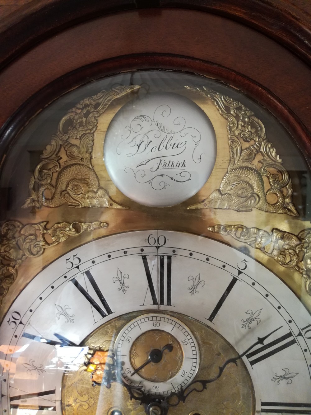 Superb Geo.3rd Scottish Longcase Clock.
DOBBIE of FALKIRK. View X