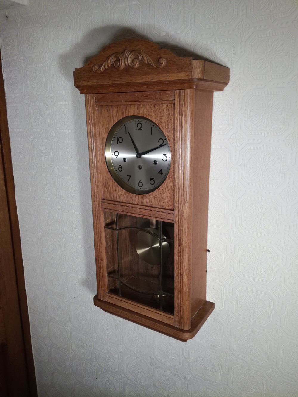 Arts & Crafts Period Westminster Chime Wall clock View V