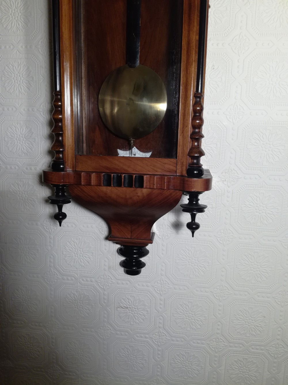 Slimline Vienna Timepiece Wall Clock View V