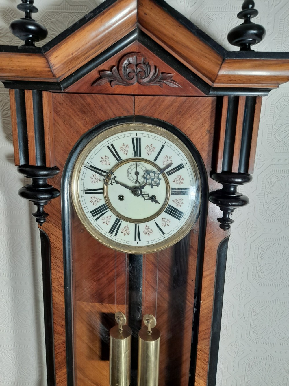 Double-weight Vienna Wall Clock View III
