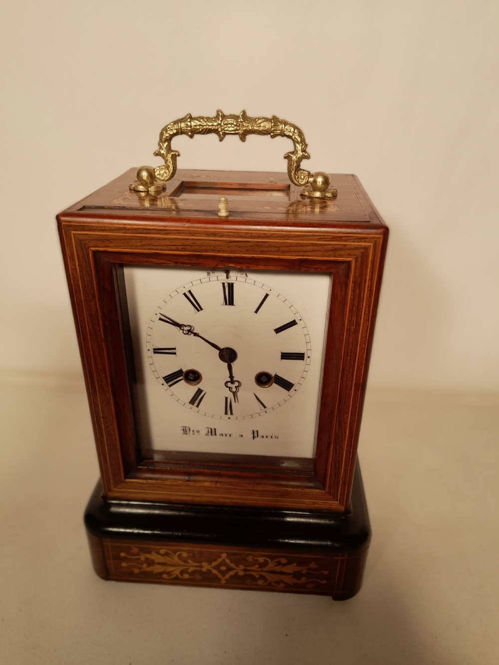 French Officers Campaign Clock View II