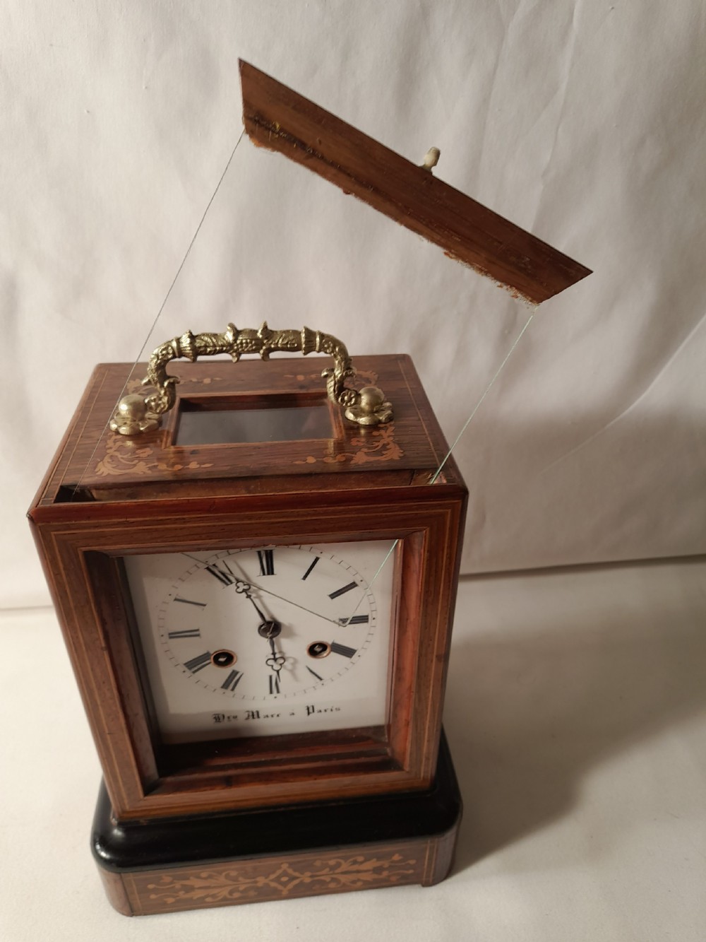 French Officers Campaign Clock View V