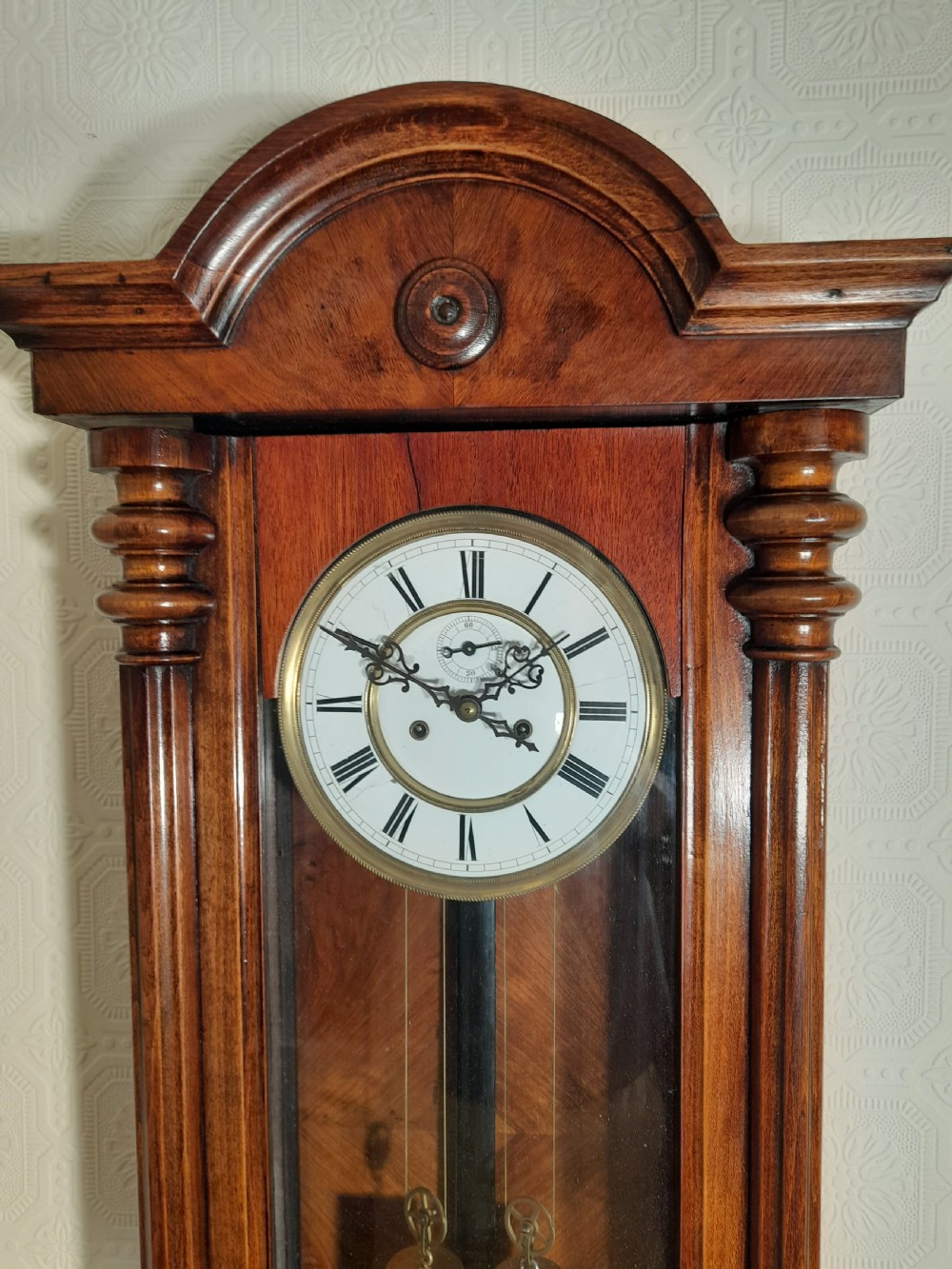 Double-Weight Vienna Wall Clock View II