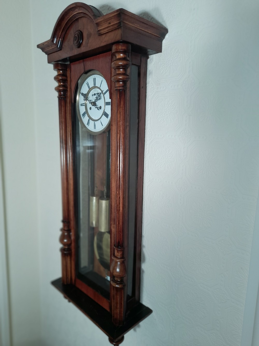 Double-Weight Vienna Wall Clock View V