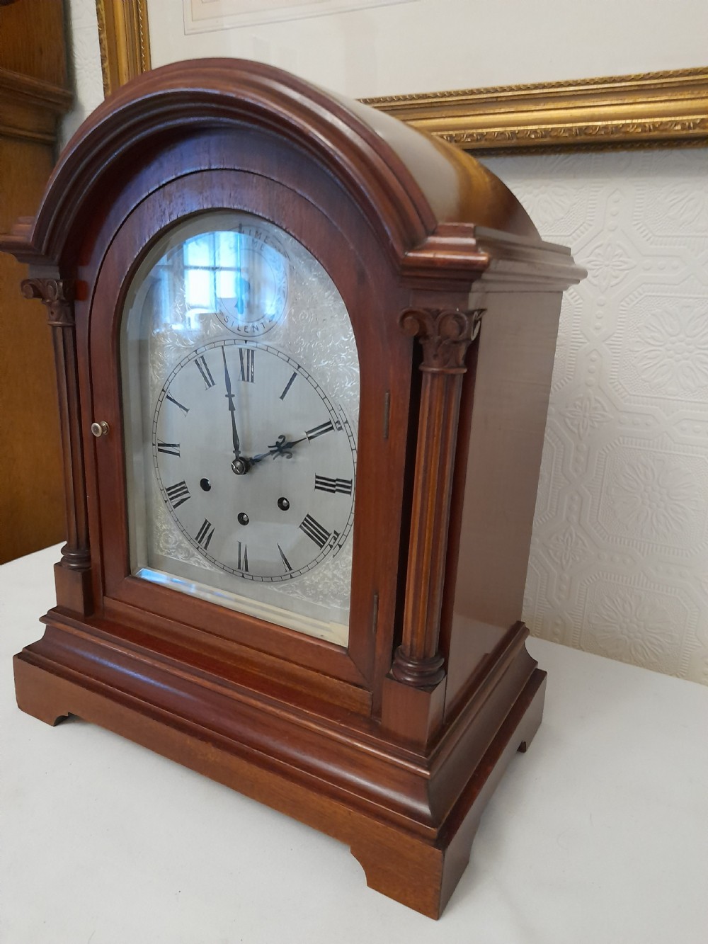 Gustav Becker, Westminster-Chime Bracket Clock View III