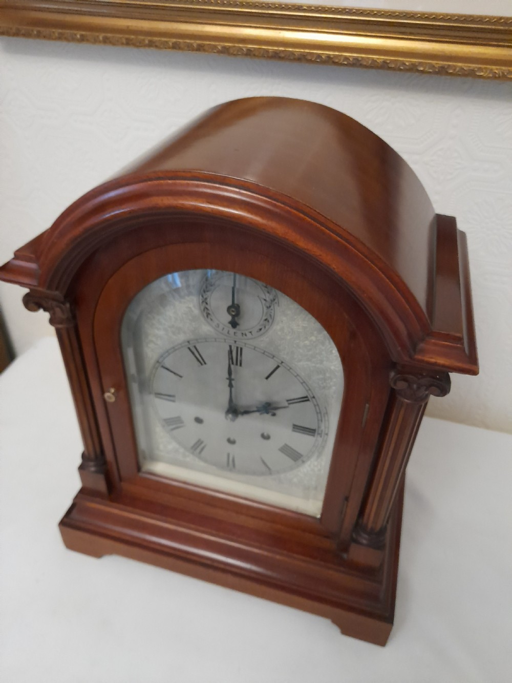 Gustav Becker, Westminster-Chime Bracket Clock View IV