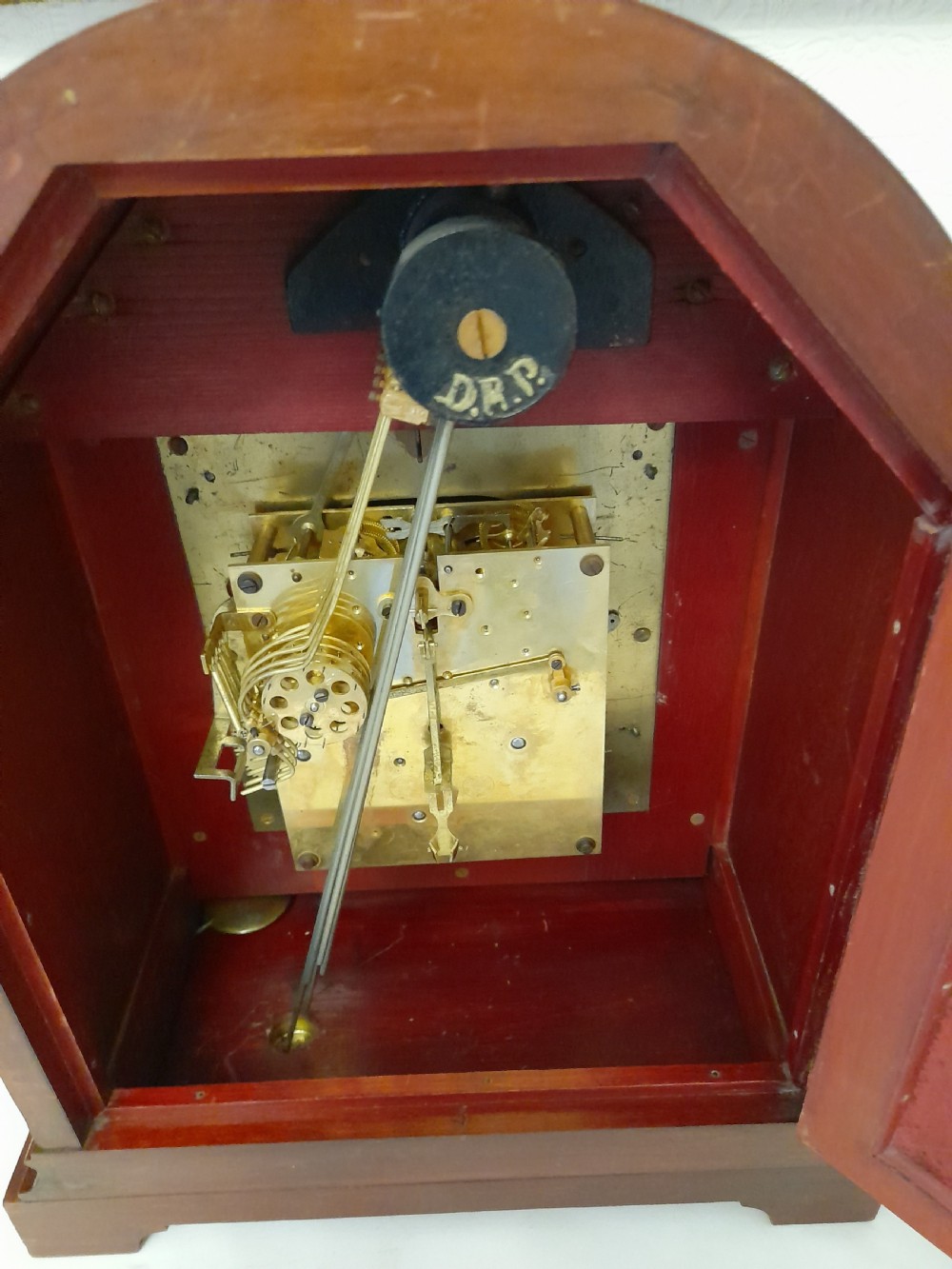 Gustav Becker, Westminster-Chime Bracket Clock View VI