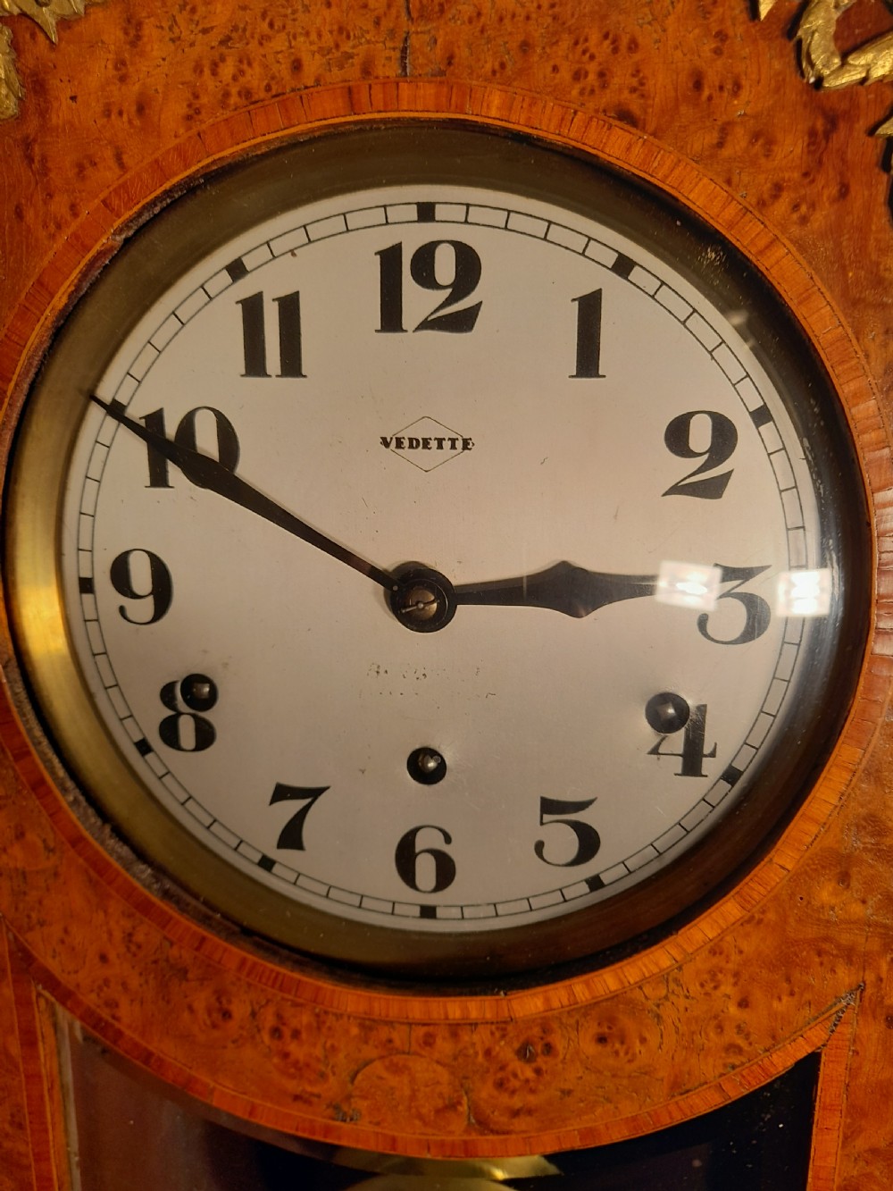 Art-Deco, Westminster-Chime, Wall Clock View II