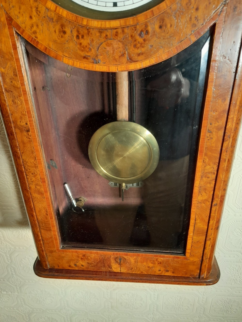 Art-Deco, Westminster-Chime, Wall Clock View III