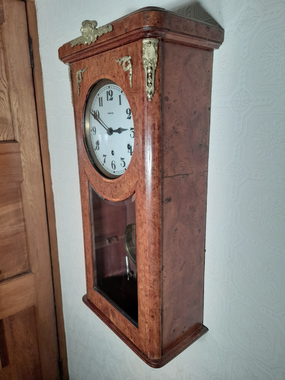 Art-Deco, Westminster-Chime, Wall Clock View V