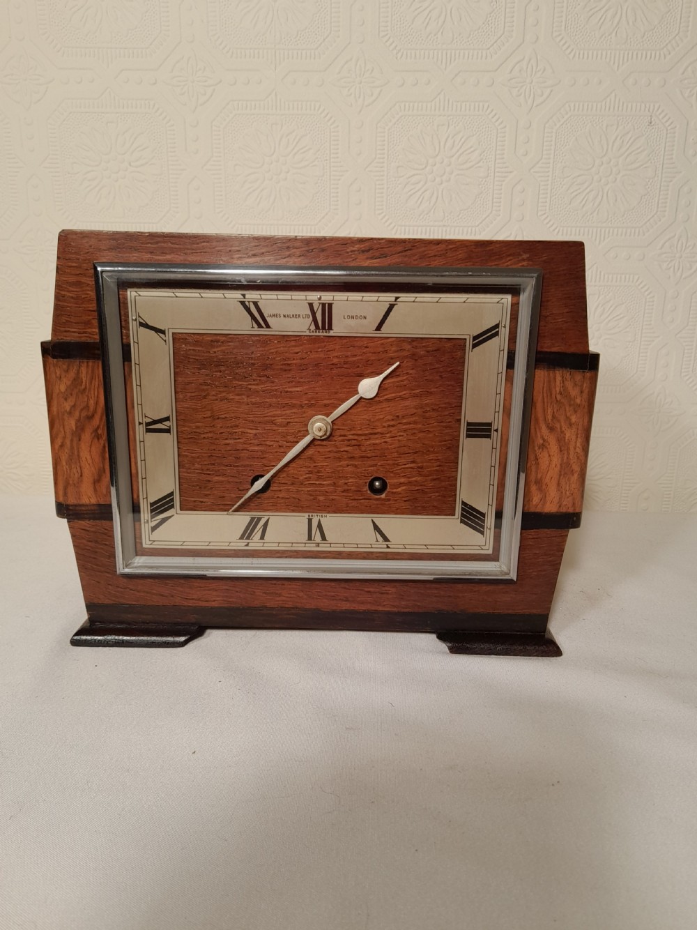 Art-Deco, GARRARD, Mantel Clock