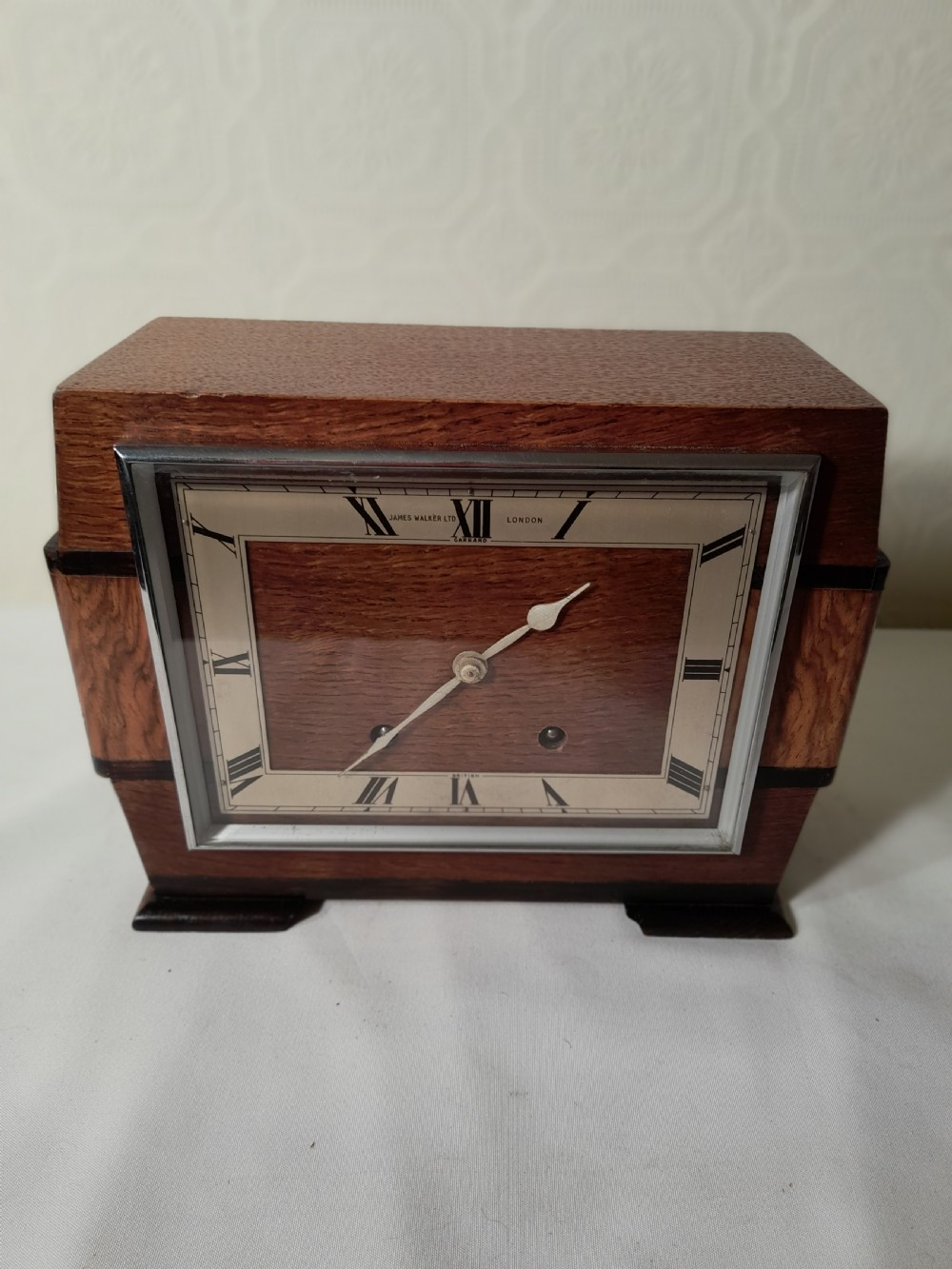 Art-Deco, GARRARD, Mantel Clock View IV