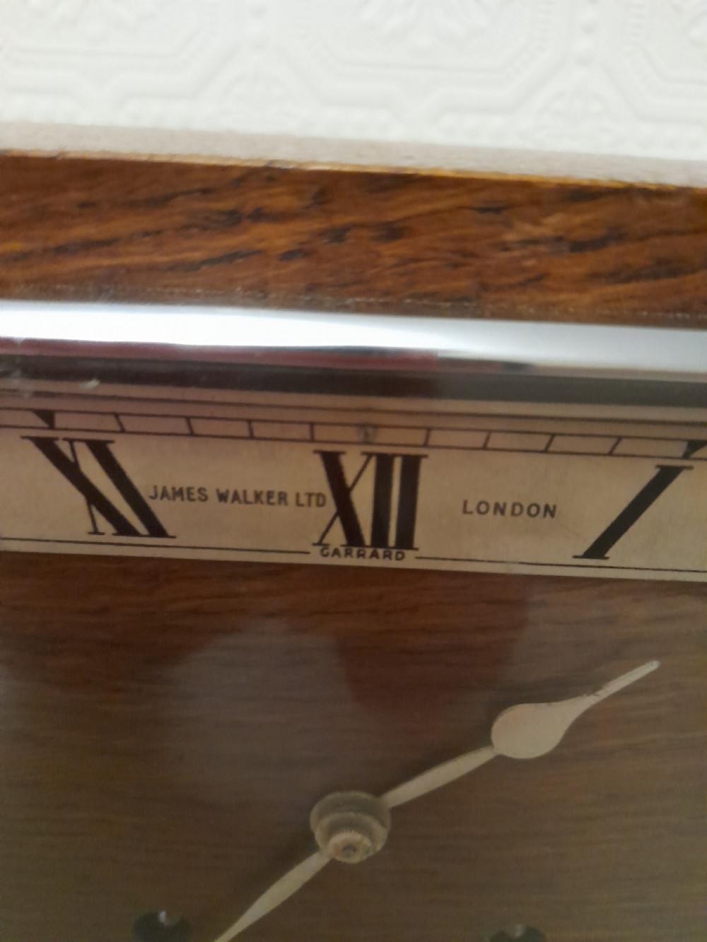 Art-Deco, GARRARD, Mantel Clock View V