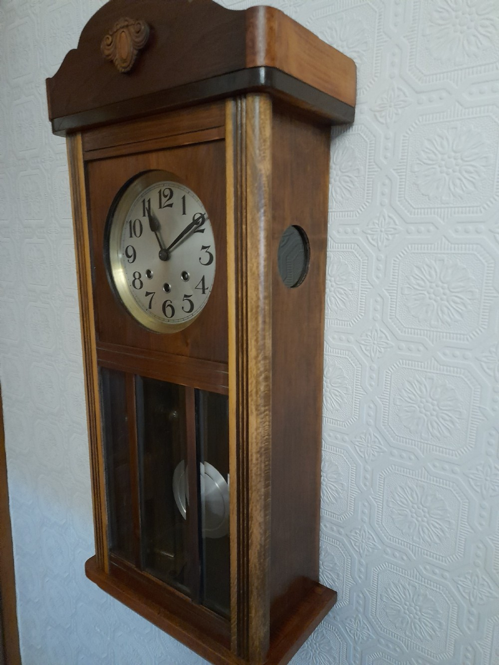 Arts & Crafts, Westminster Chime, Wall Clock View IV