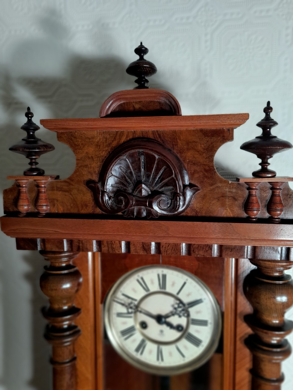 Gustav Becker Vienna Wall Clock View II