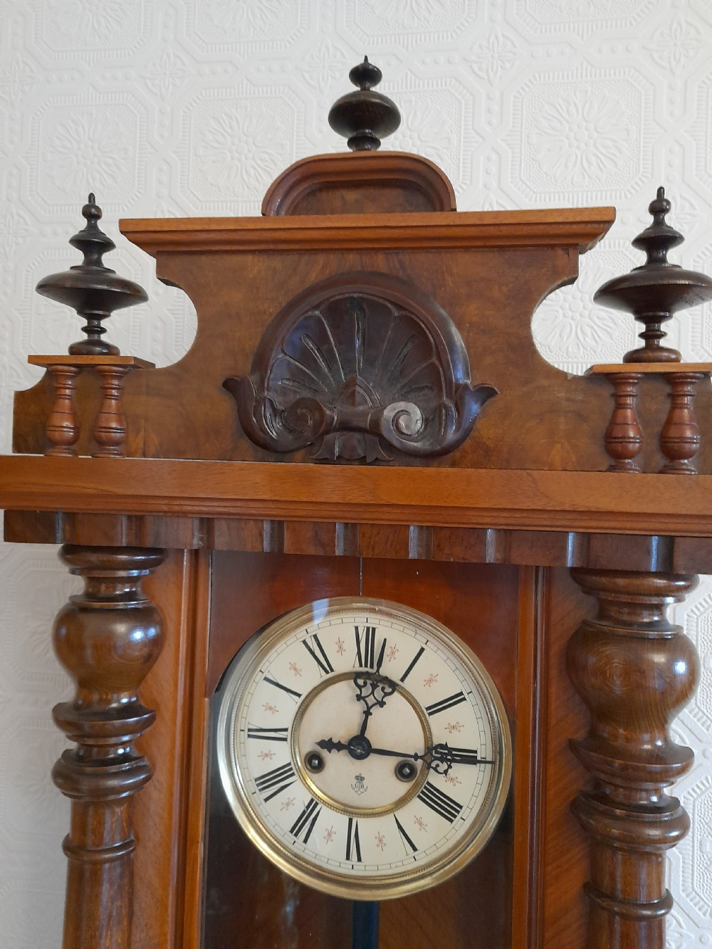 Gustav Becker Vienna Wall Clock View III