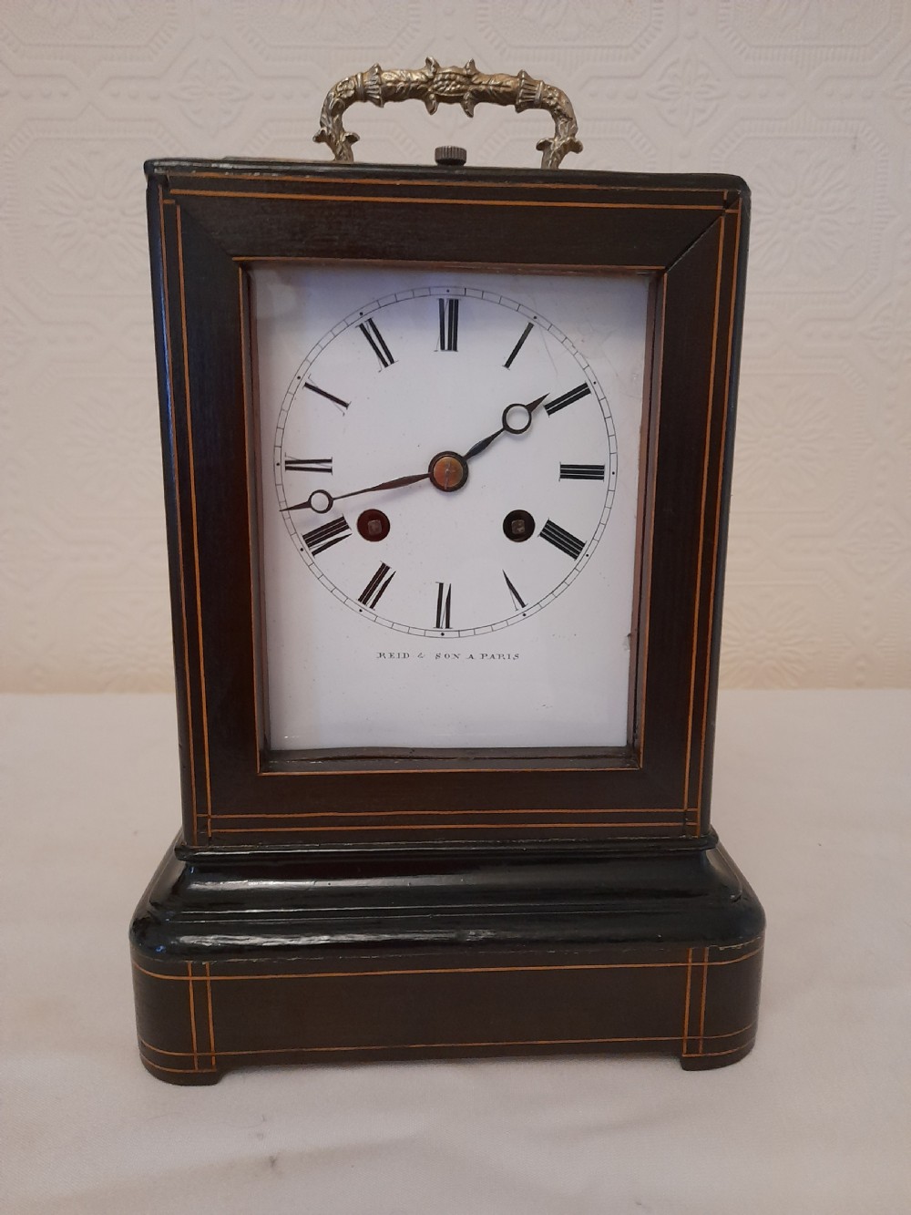 French Officer's Campaign Clock