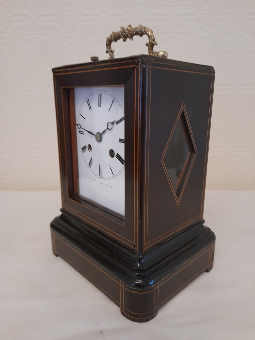 French Officer's Campaign Clock View II