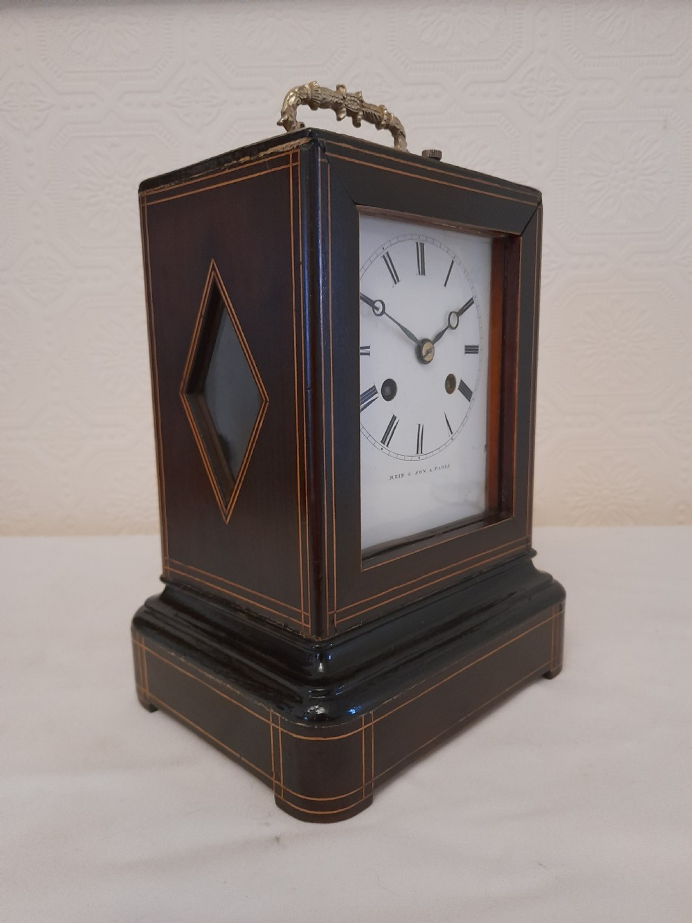 French Officer's Campaign Clock View III