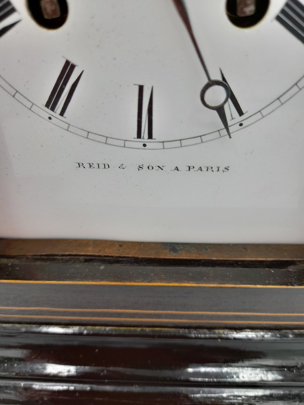 French Officer's Campaign Clock View VI