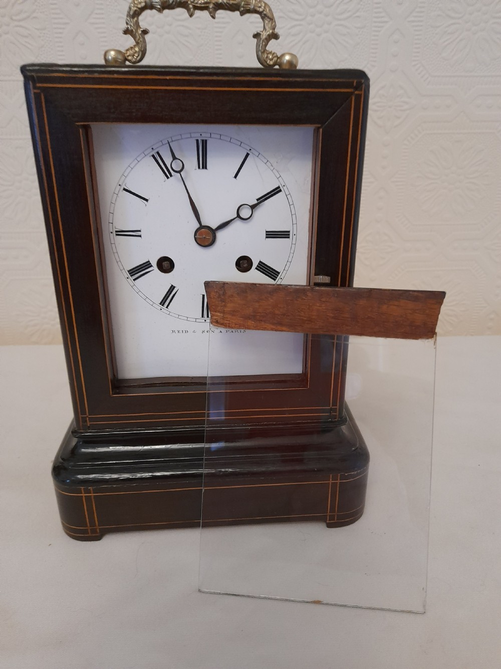 French Officer's Campaign Clock View VII