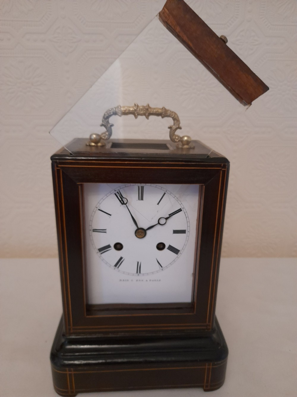 French Officer's Campaign Clock View VIII