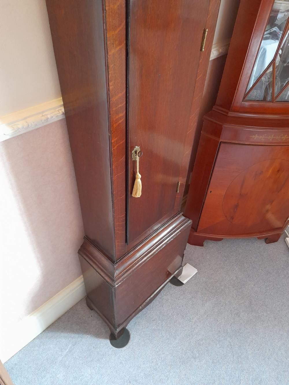 Musical Longcase Clock. 300yrs. old. View IV