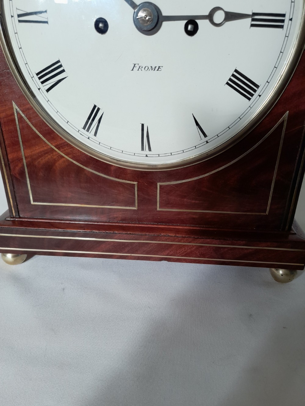 Superb Twin Fusee , Geo 3rd, Bracket Clock. Thos Pitt of Frome. View IV