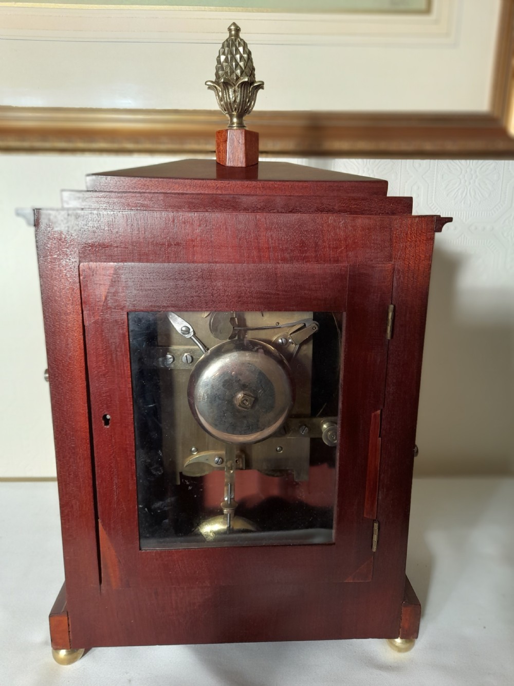 Superb Twin Fusee , Geo 3rd, Bracket Clock. Thos Pitt of Frome. View V