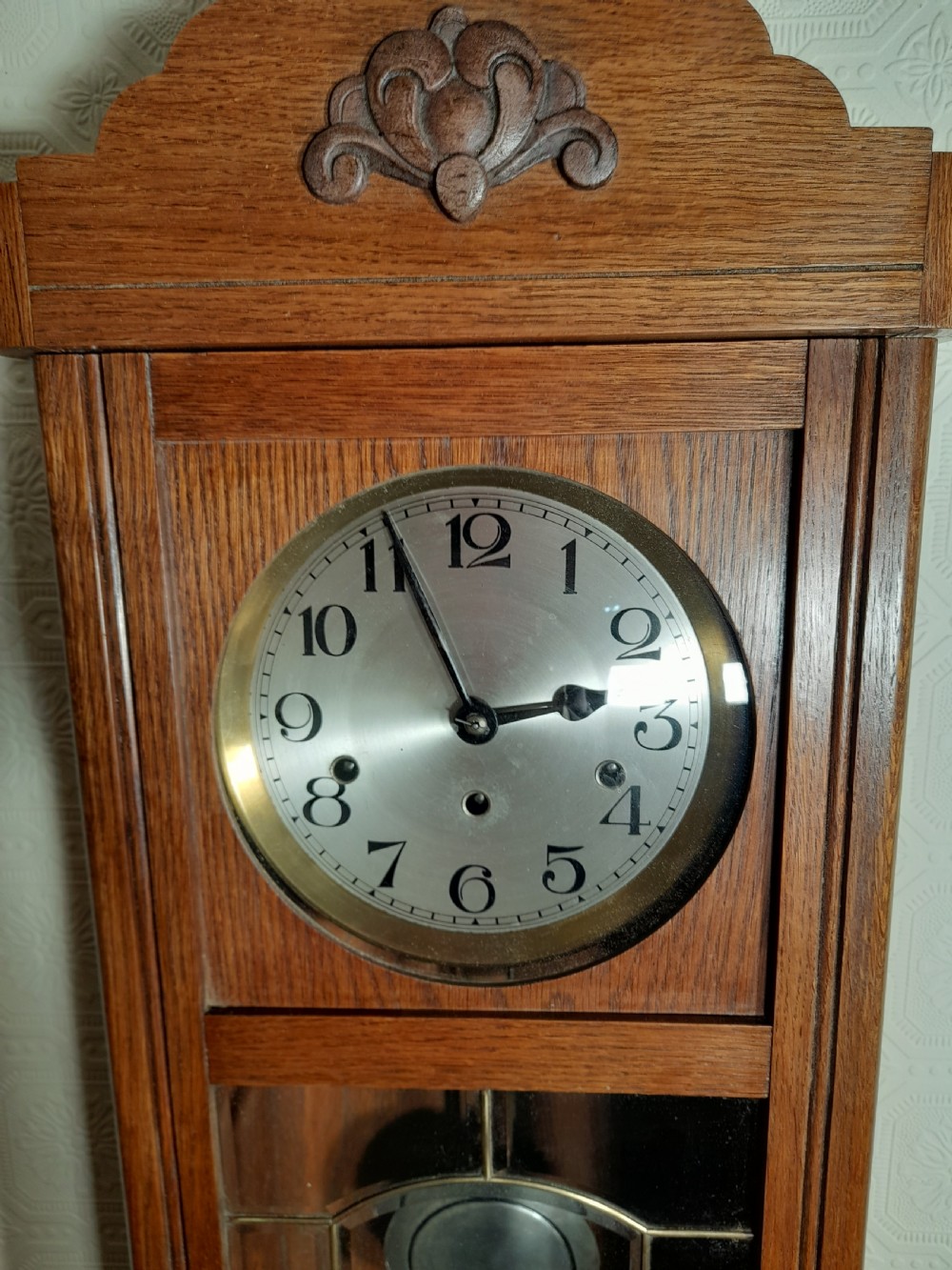 Arts & Crafts, Westminster-Chime, Wall Clock View II