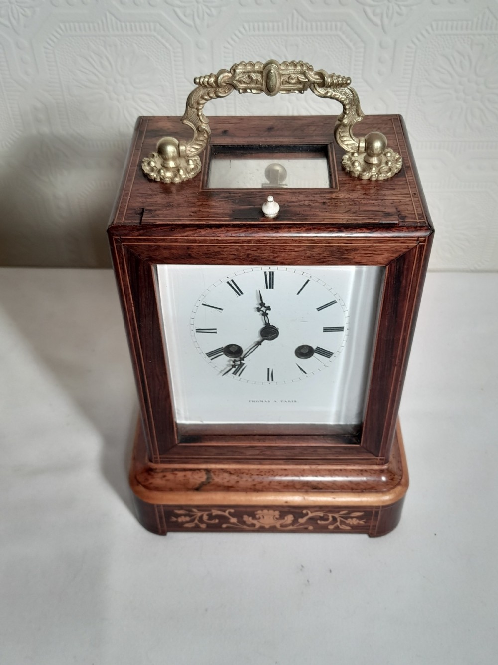 Rosewood, Striking Mantel Clock
