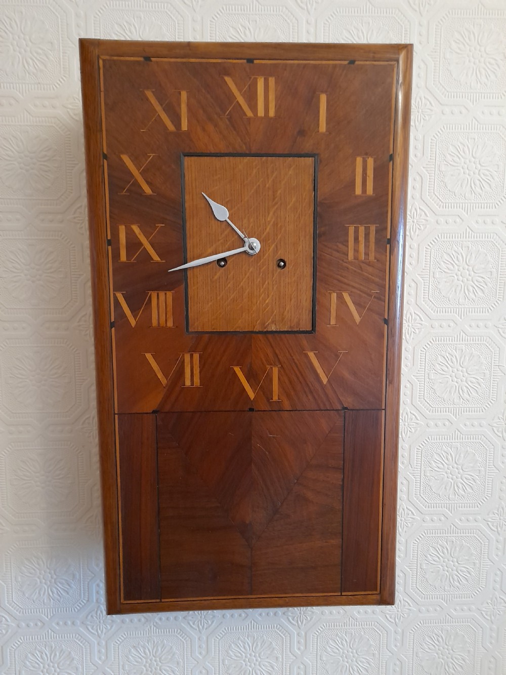Art-Deco Striking Wall Clock
