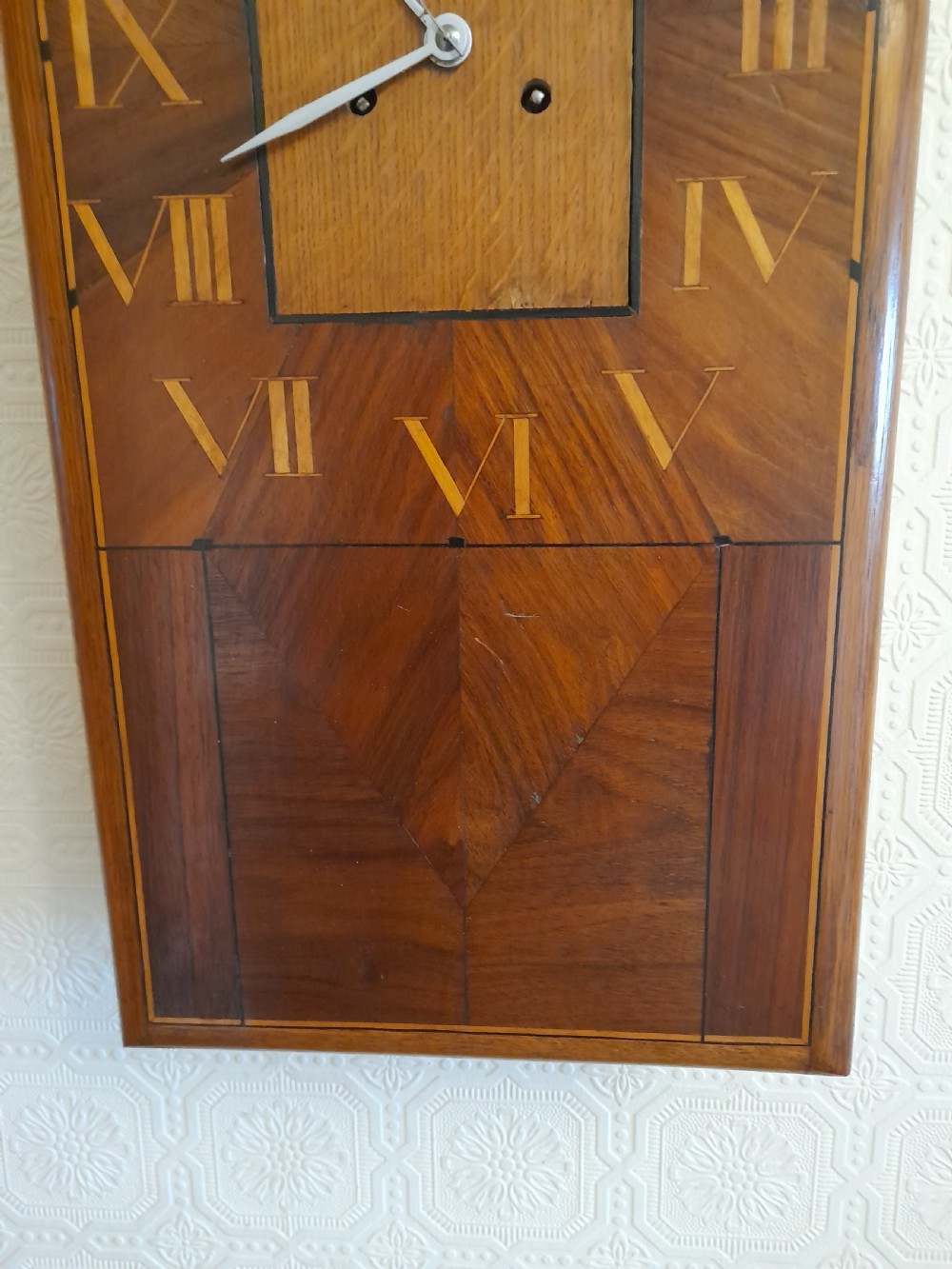 Art-Deco Striking Wall Clock View IV