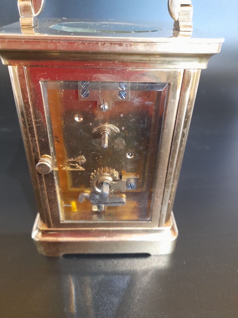 Carriage Clock with Case. View IV