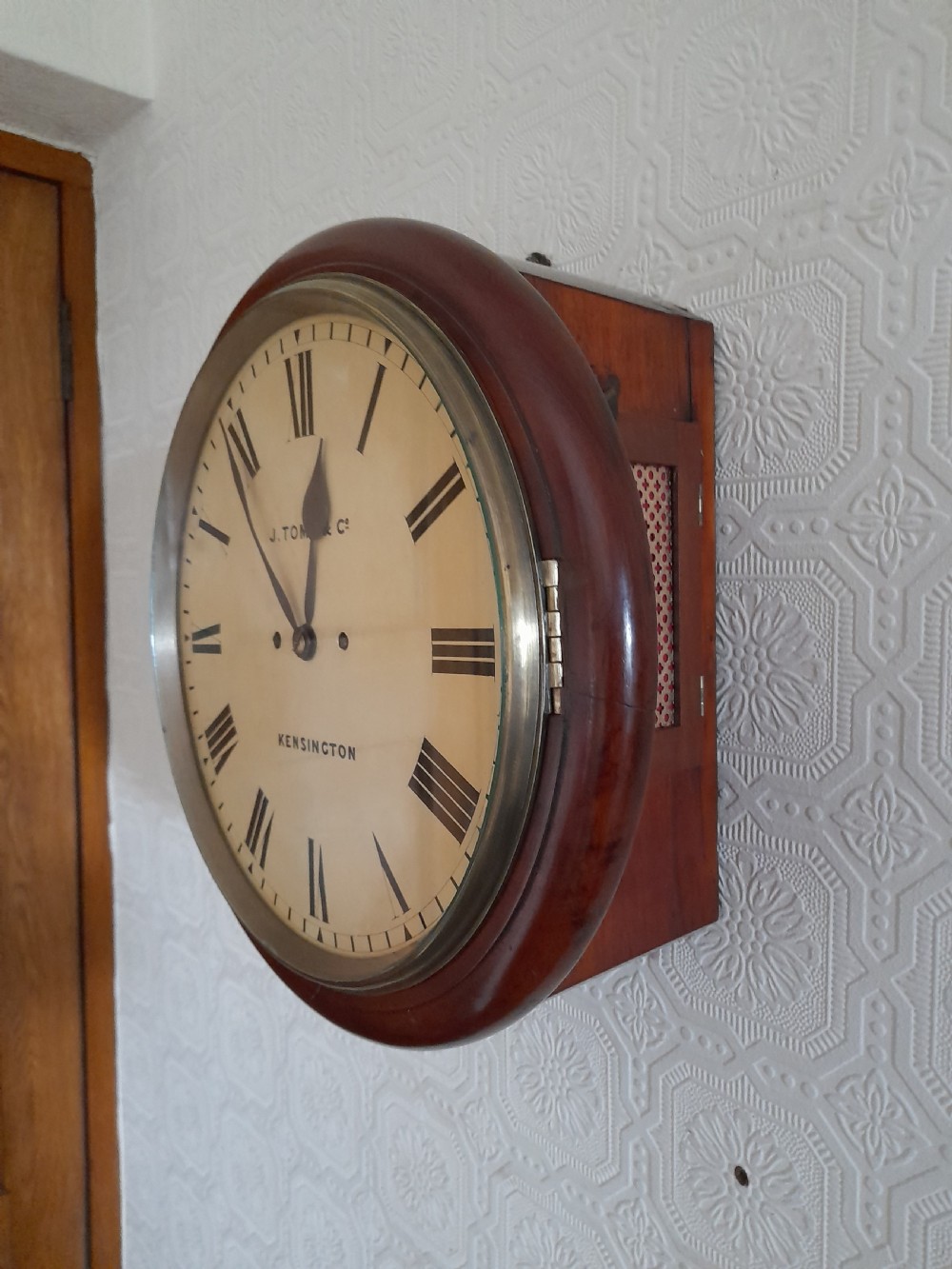 Bell Striking, Twin Fusee, London Wall Clock View VI