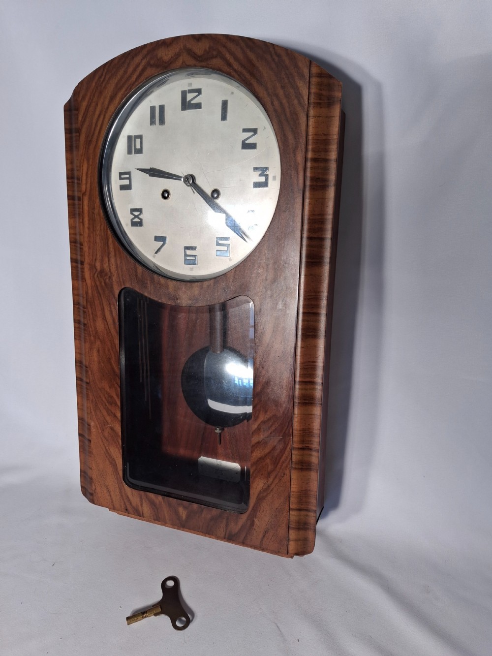 Art-Deco, Gustav Becker, Wall Clock