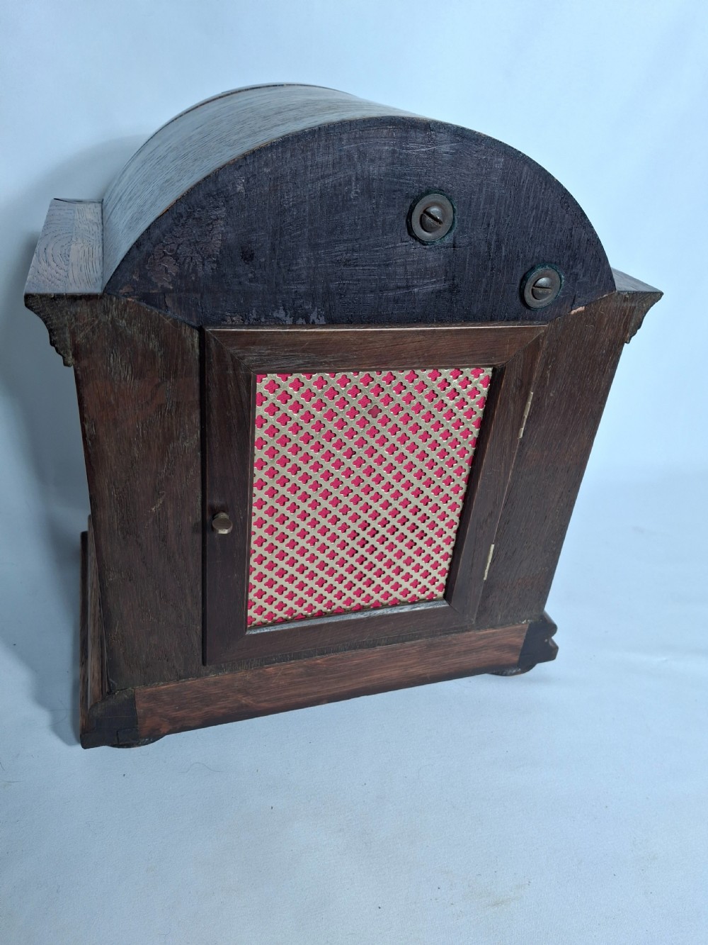 Westminster-Chime Bracket Clock on Pedestal. View VIII