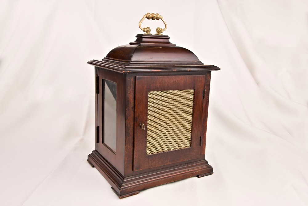Westminster-Chime, Mahogany, Mantel/Bracket Clock View IV