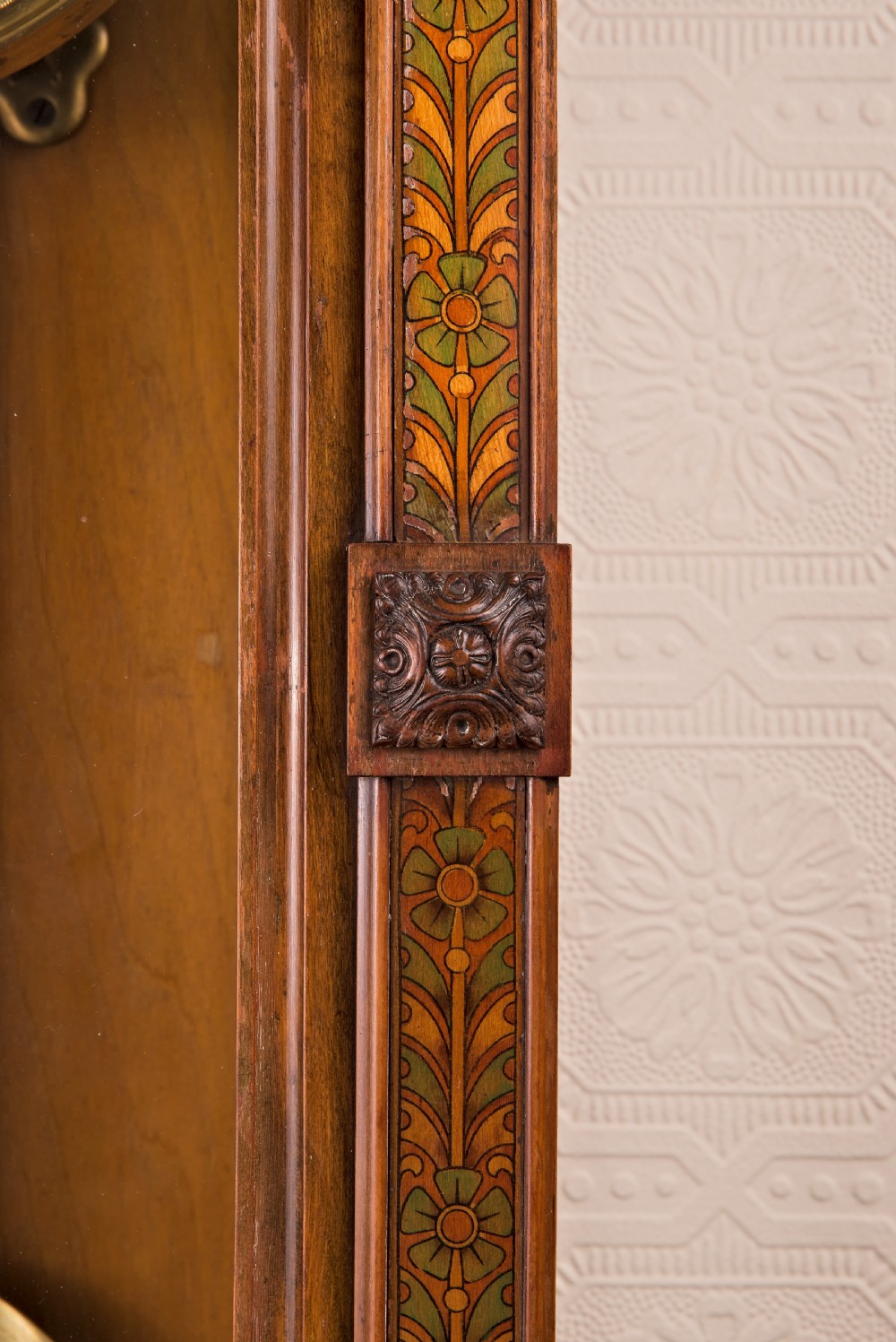 Immaculate, Walnut, Vienna style, Striking Wall Clock. View III