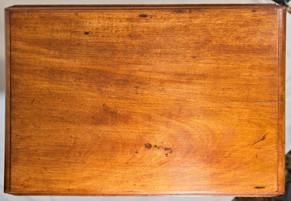 Petite, Georgian, Drop-leaf, Pembroke Side Table. View VII