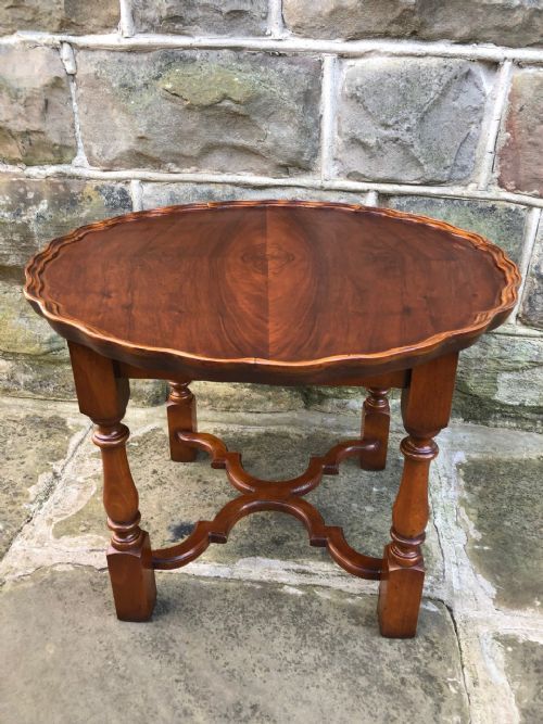 Antique Figured Walnut Coffee Table