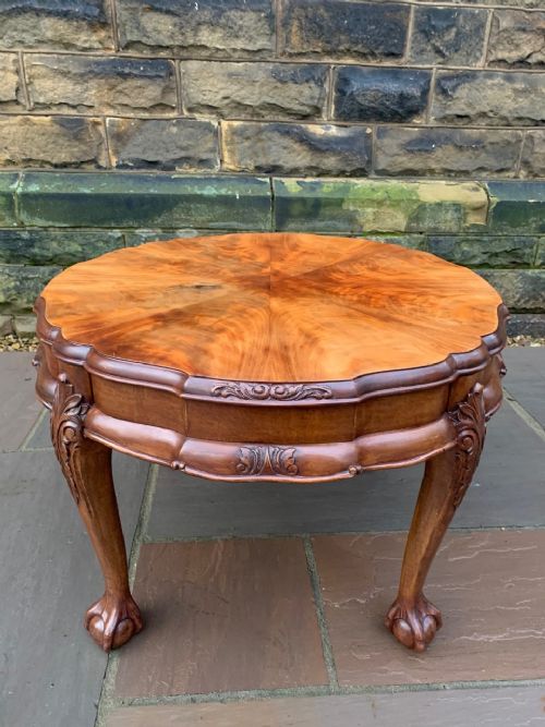 Figured Walnut Coffee Table