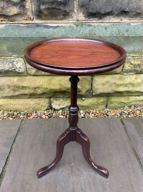 Antique Mahogany Tripod Wine Table
