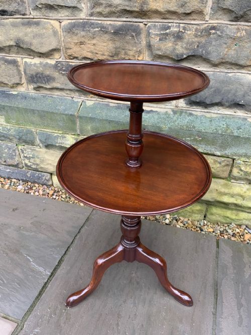 Antique Mahogany Tripod Wine Table
