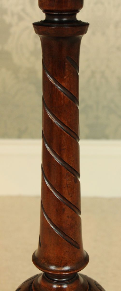 A FINE VICTORIAN BURR WALNUT INLAID OVAL TRIPOD TABLE - ADDITIONAL PHOTO 5
