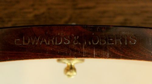 A LATE VICTORIAN MAHOGANY INLAID KIDNEY TABLE - ADDITIONAL PHOTO 4