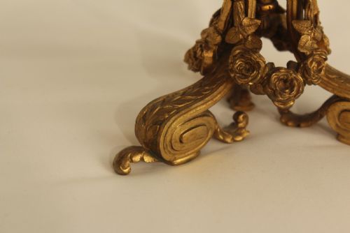 A PAIR OF LATE 19TH CENTURY FRENCH GILT ORMOLU CANDELABRAPERFUMERY - ADDITIONAL PHOTO 3